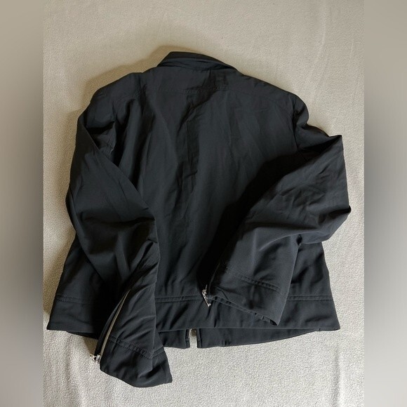 Escada Sport Black jacket size 36/Small Double zippers - Picture 15 of 16